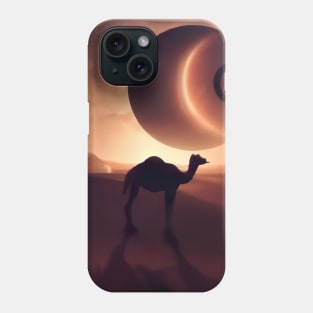 Camel Desert Planet Phone Case