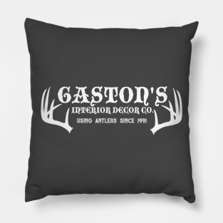 Gaston's Interior Decorating Pillow