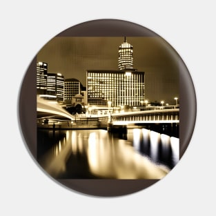 Melbourne City Lights Landscape Photo Pin