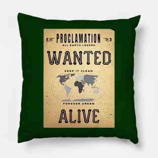 Wanted - Alive Pillow