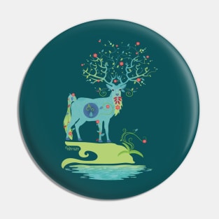 Mystical Deer Pin