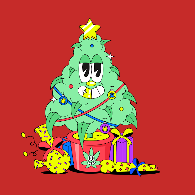 Christmas weed by ovcharka