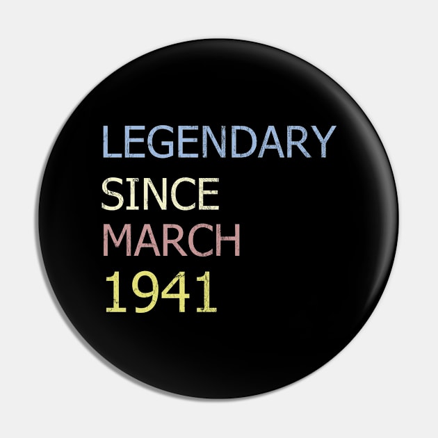 LEGENDARY SINCE MARCH 1941 Pin by BK55