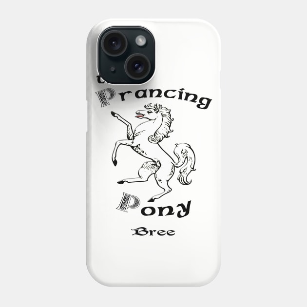 The Prancing Pony - Bree Phone Case by G. Patrick Colvin