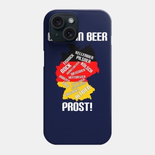 German Beer Prost Phone Case