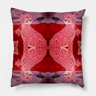 Guepardo Rosa PATTERN Pillow