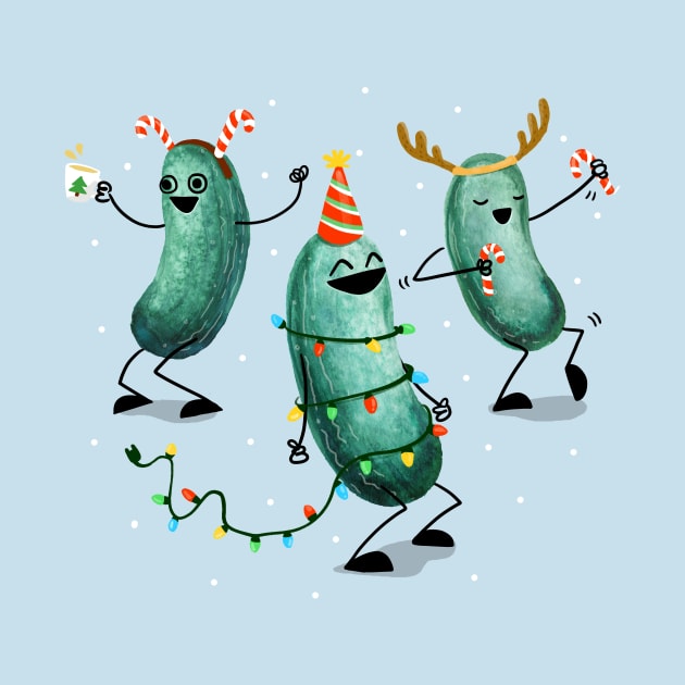 Holiday Pickle Party! by littleclyde