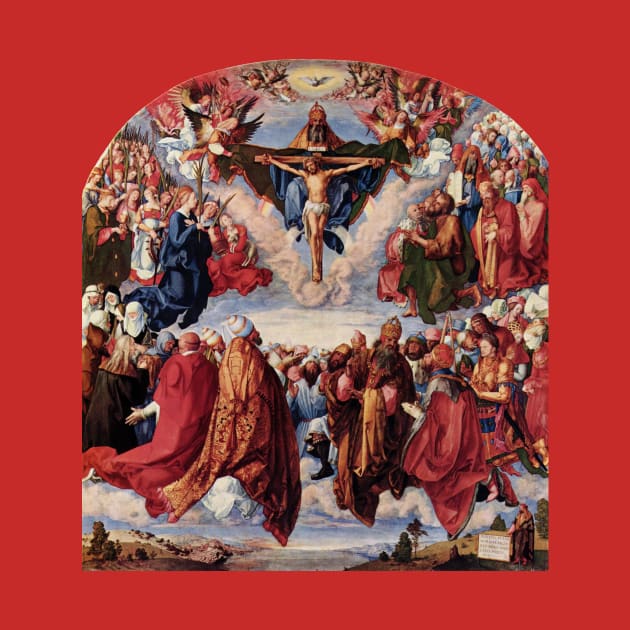 Adoration of the Trinity by Albrecht Durer by MasterpieceCafe