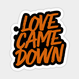 Love came down Magnet