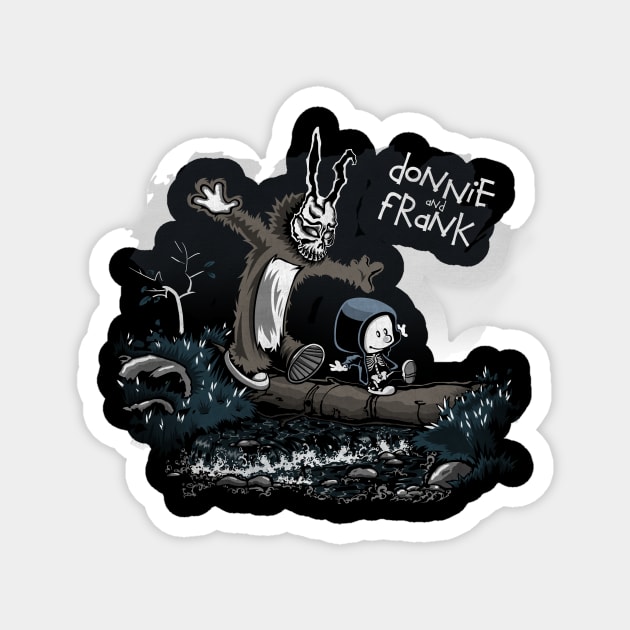 Donnie and Frank Magnet by Fearcheck