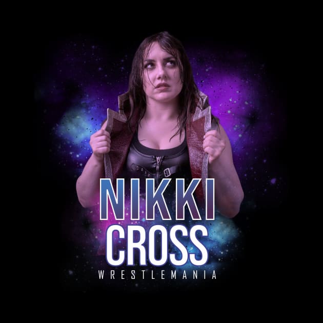 nikki cross wrestle by KomenX