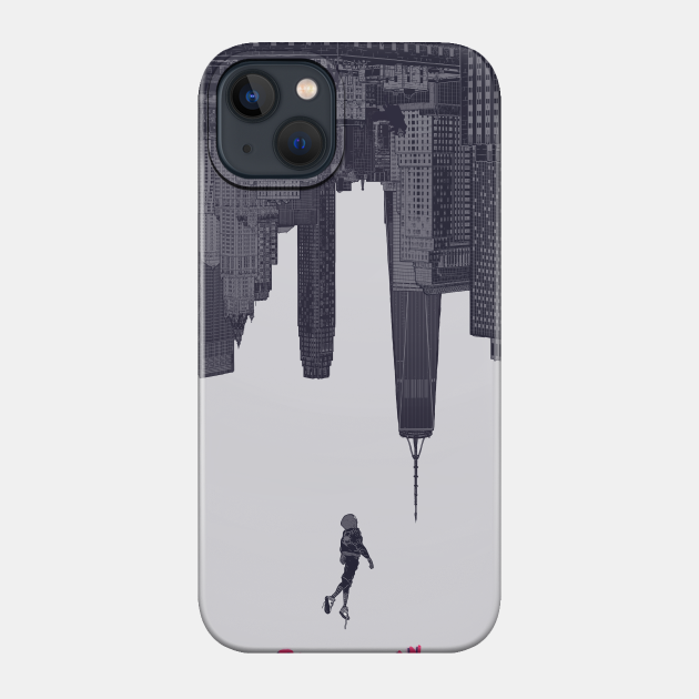 SPIDERVERSE GREY - Spider Man - Phone Case