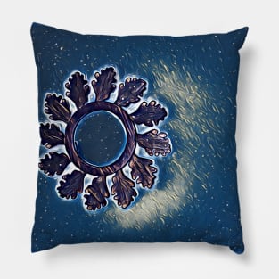 Blue Star Pillow