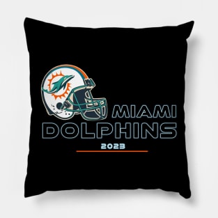 Miami Dolphins Retro Pillow