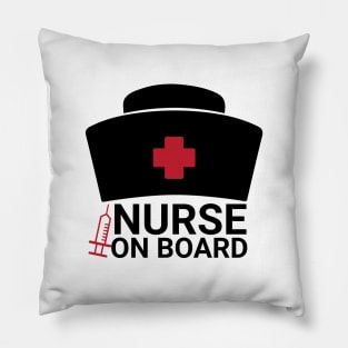 Nurse On Board Pillow