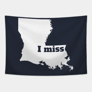 I Miss Louisiana - My Home State Tapestry