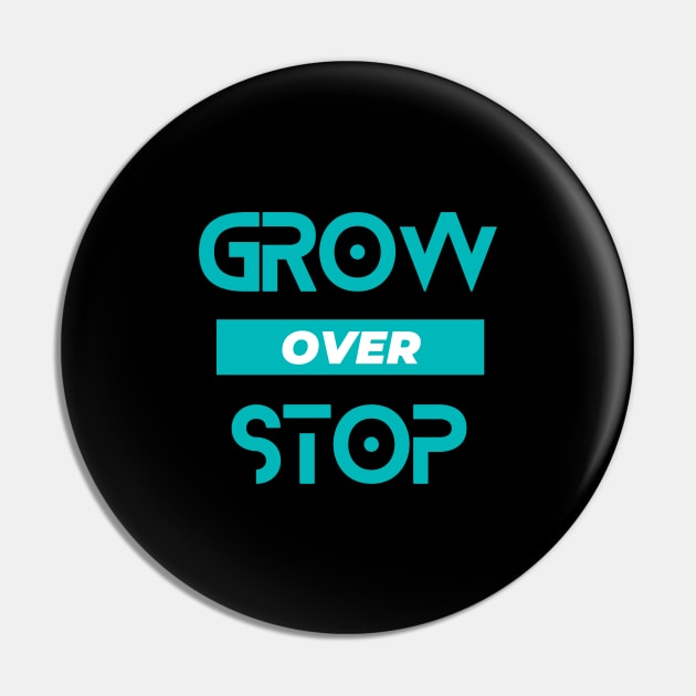 grow over stop Pin by Patterns-Hub