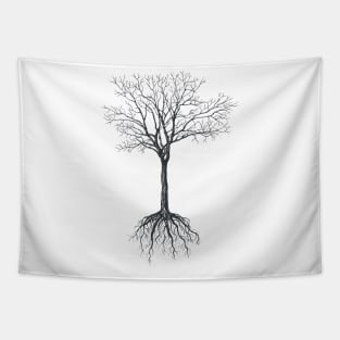 Tree witouth leaves Tapestry