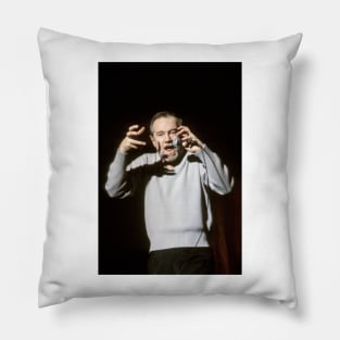 George Carlin Photograph Pillow