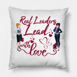 lead with love Pillow