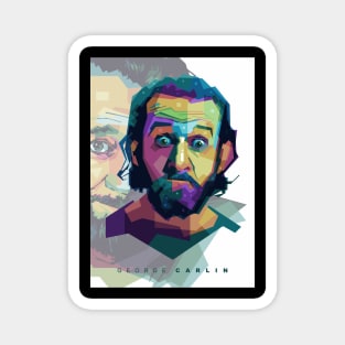 George Carlin WPAP Magnet