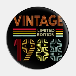 Vintage 1988 Limited Edition 35th Birthday Pin