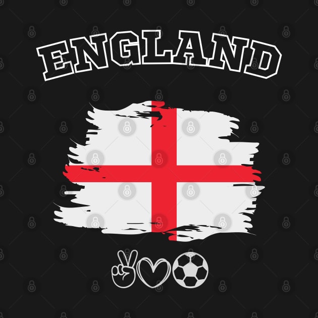 England Soccer Jersey Football 2022 Team by Meow_My_Cat