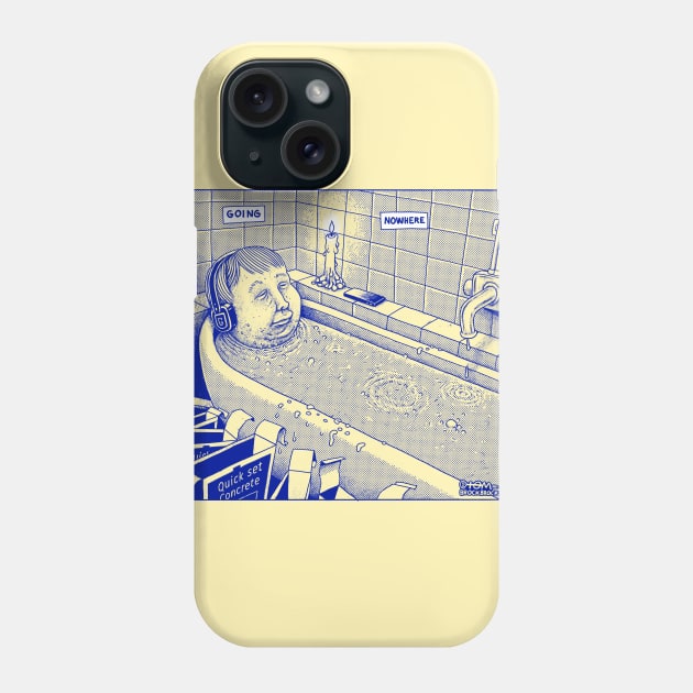 Going Nowhere Phone Case by tom af brockbrock