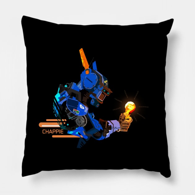 I am Chappie Pillow by Go Brit