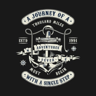 A journey of a thousand miles T-Shirt