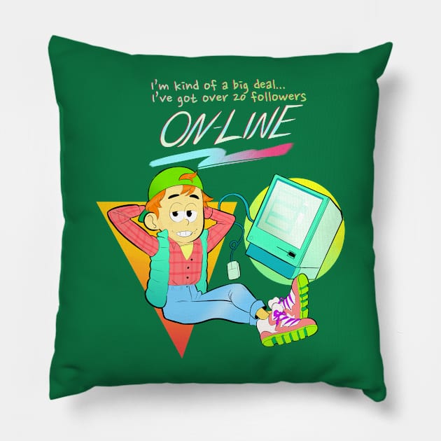 Internet Fame Pillow by yourpalched