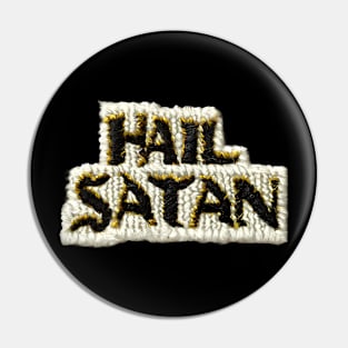 Hail Satan Pin