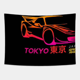 Nissan Skyline R33 Tokyo Night Tapestry