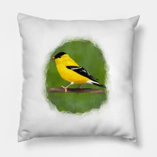 American Goldfinch Pillow