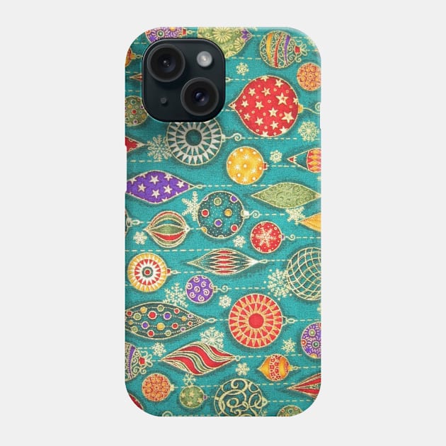 Christmas Ornament Pattern Phone Case by JDVNart