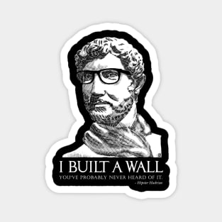 Hipster Hadrian Magnet