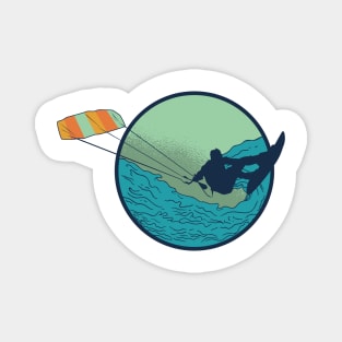 Kitesurfer Magnet