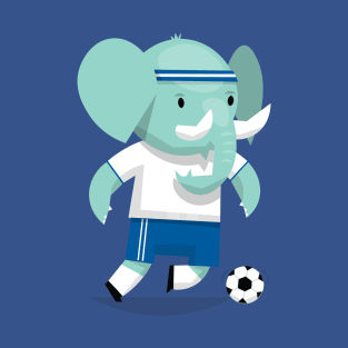 Soccer Elephant T-Shirt