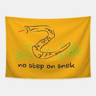 No Step On Snek Tapestry