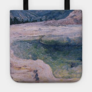 The Emerald Pool by John Henry Twachtman Tote