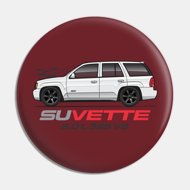 SuVette White GW Pin by JRCustoms44