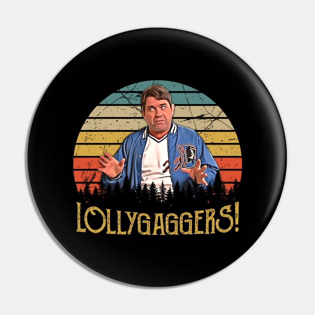 Classic Movie Bull Lollygaggers Funny Gifts Pin by JorgeHigginsDesigns