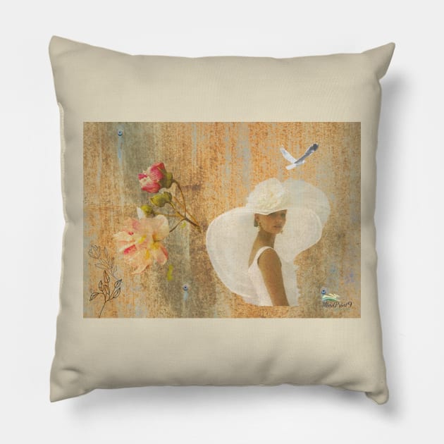 Summer Aura Pillow by mindprintz