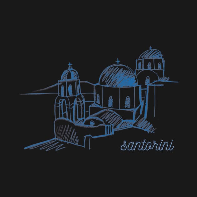 Santorini Buildings by Gryaunth