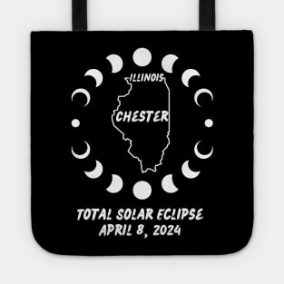 Illinois Total Solar Eclipse 2024 Tote