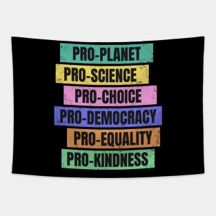 Pro-Planet, Pro-Democracy, Voting Rights Tapestry