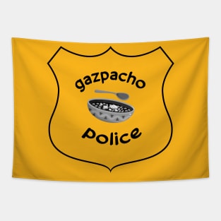 Gazpacho Police badge vintage Tapestry