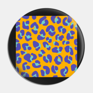 Leopard print pattern Pin