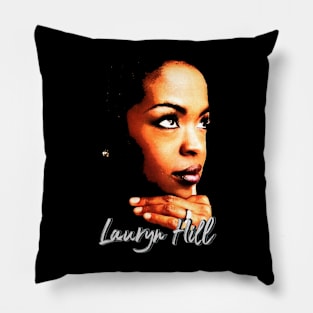 Classic lauryn hill Pillow