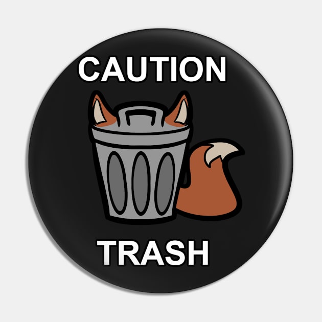 Furry Trash [Colour] Pin by Adezu